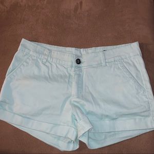 Mint Green Shorts
